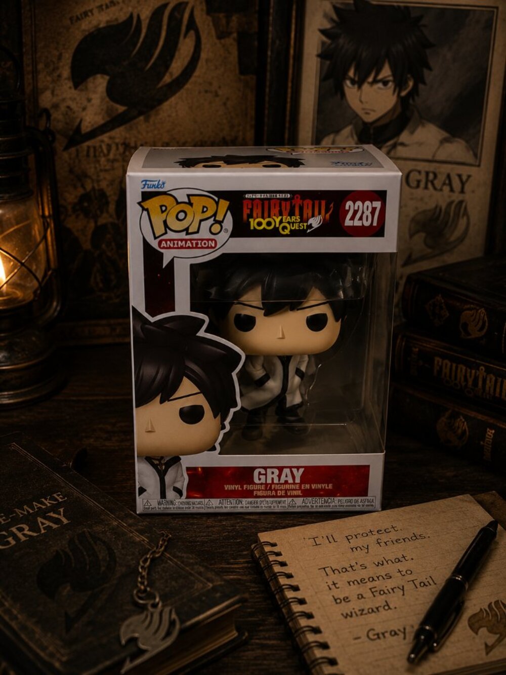 Fairy Tail 100 Years Quest GRAY Funko Pop #2287 NIB